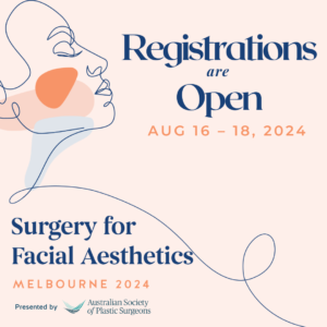 Surgery for facial aesthetics conference advising Registrations are Open